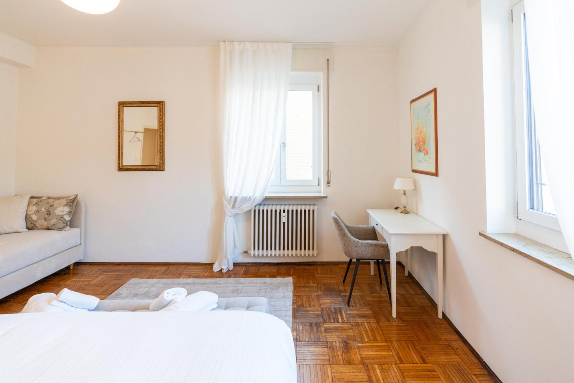 Domus Verona - Elegante Residenza Con Affaccio Su Porta Leoni Camera foto